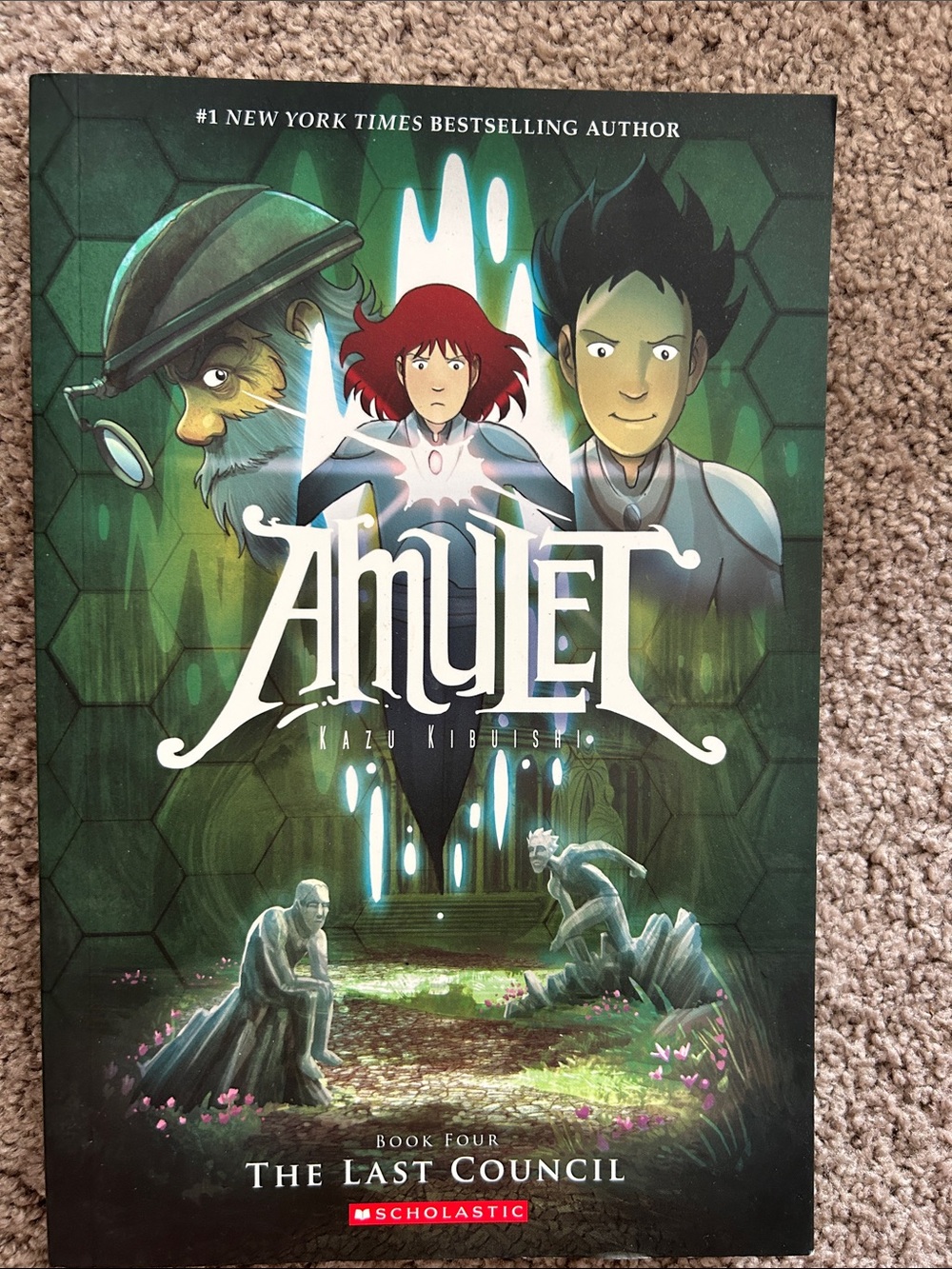 Amulet Graphic Novel (Scholastic) Book Four the last Council